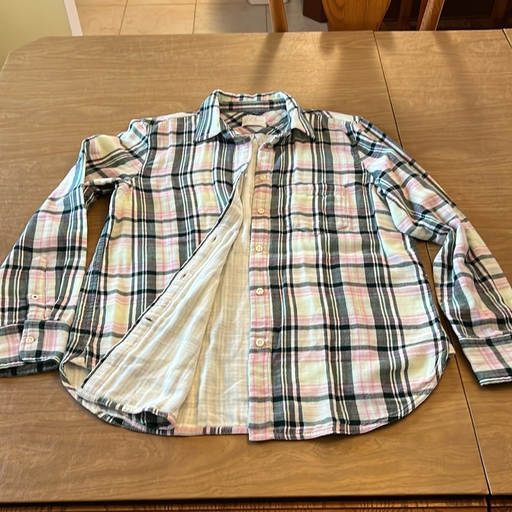 J. Crew classic button shirt.